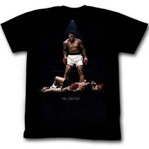 Muhammad Ali large black short sleeve